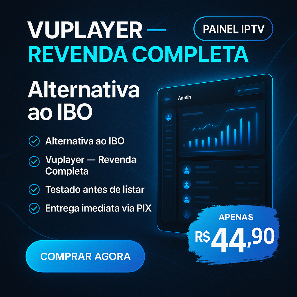 Vuplayer — Revenda Completa