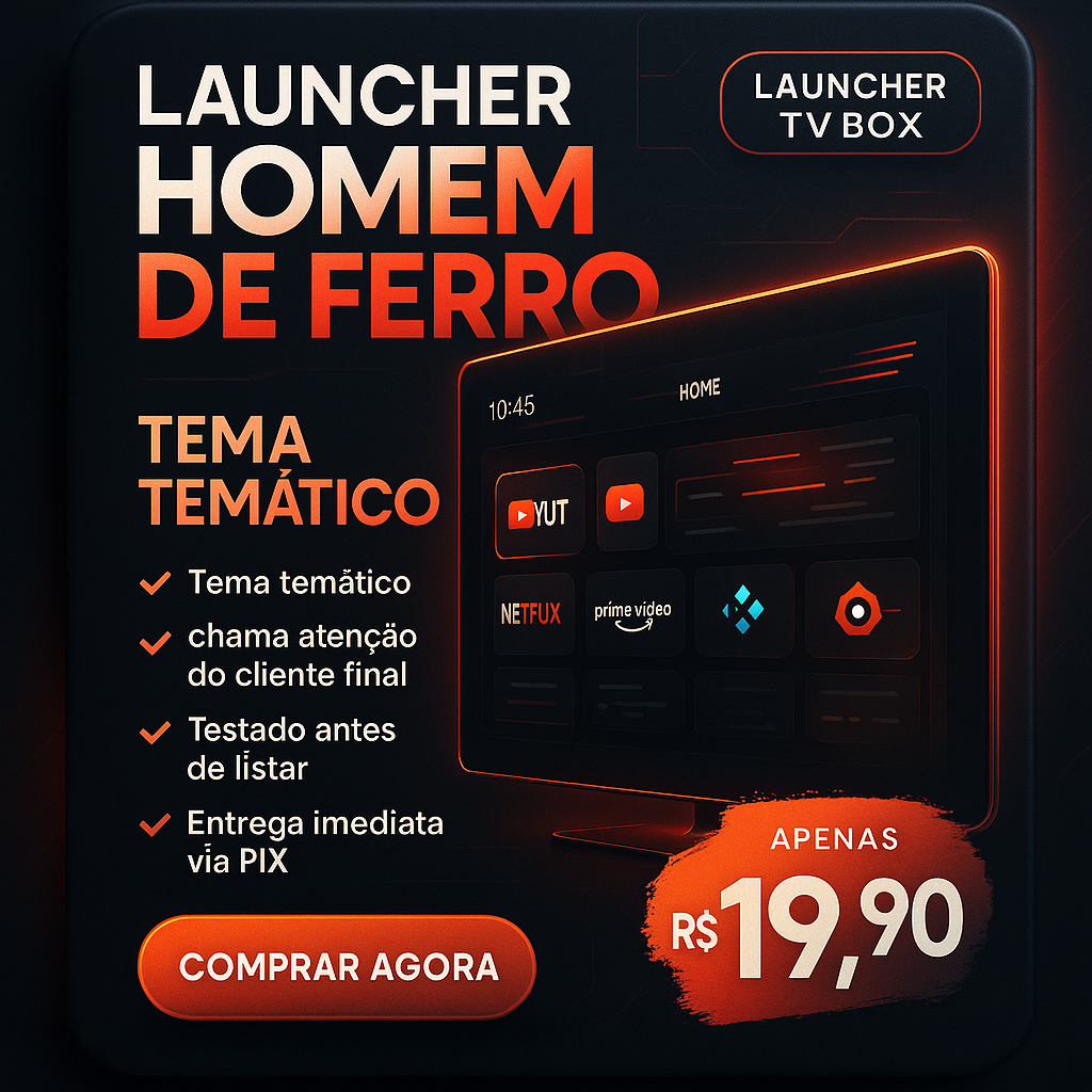 Launcher Homem de Ferro
