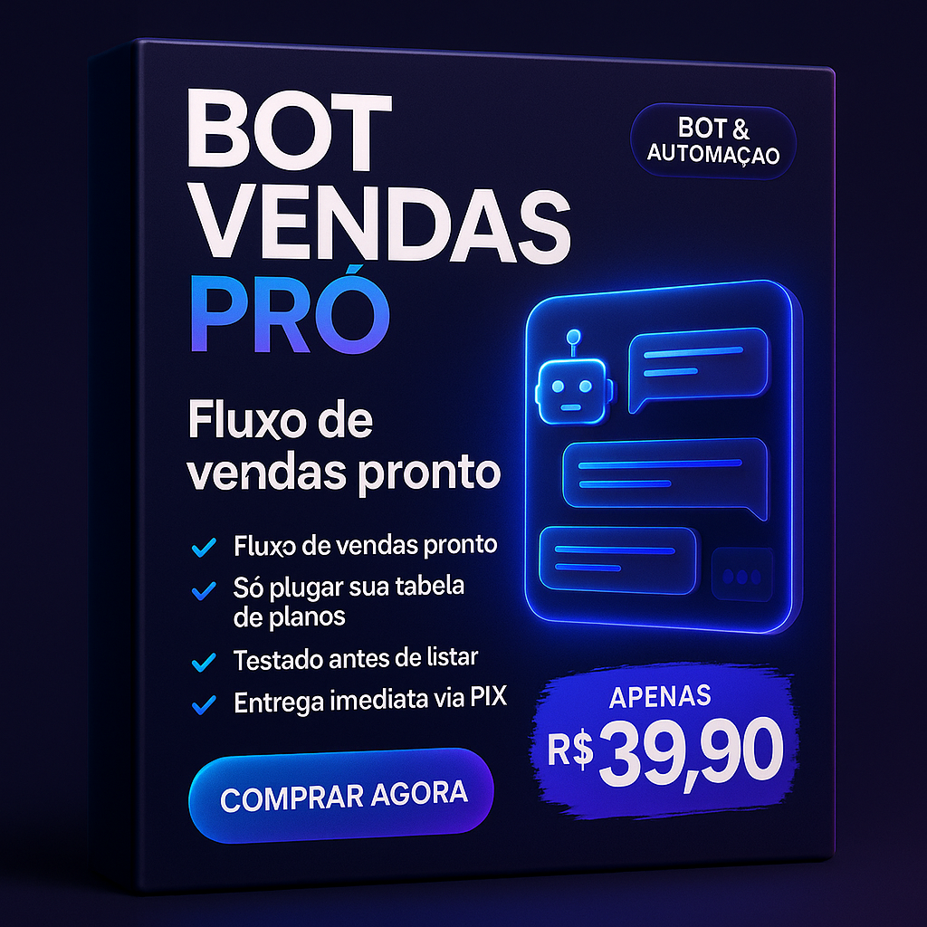 Bot Vendas Pró
