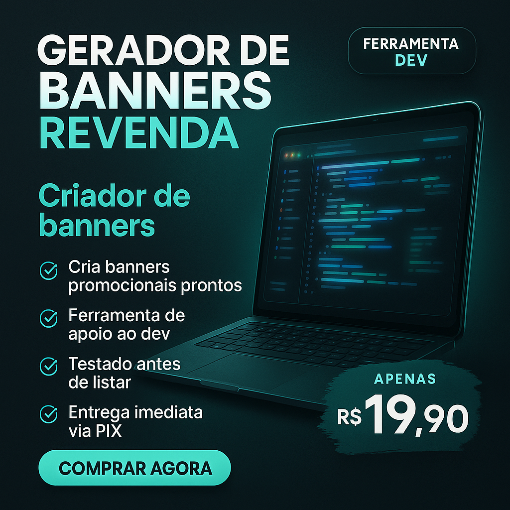 Gerador de Banners Revenda