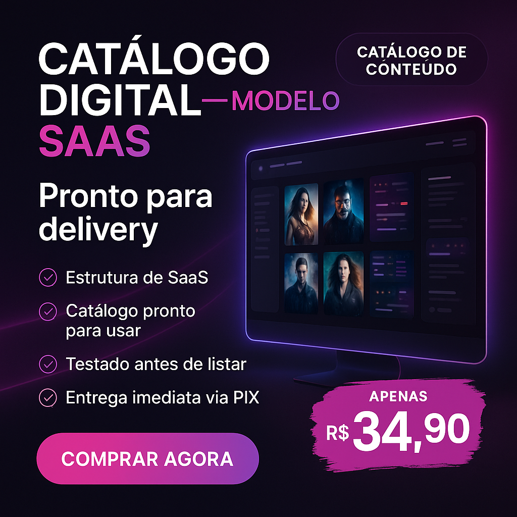 Catálogo Digital — Modelo SaaS