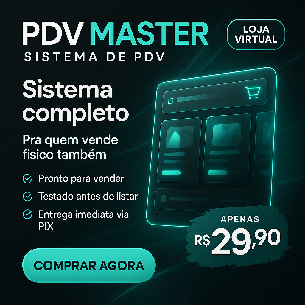 PDV Master — Sistema de PDV