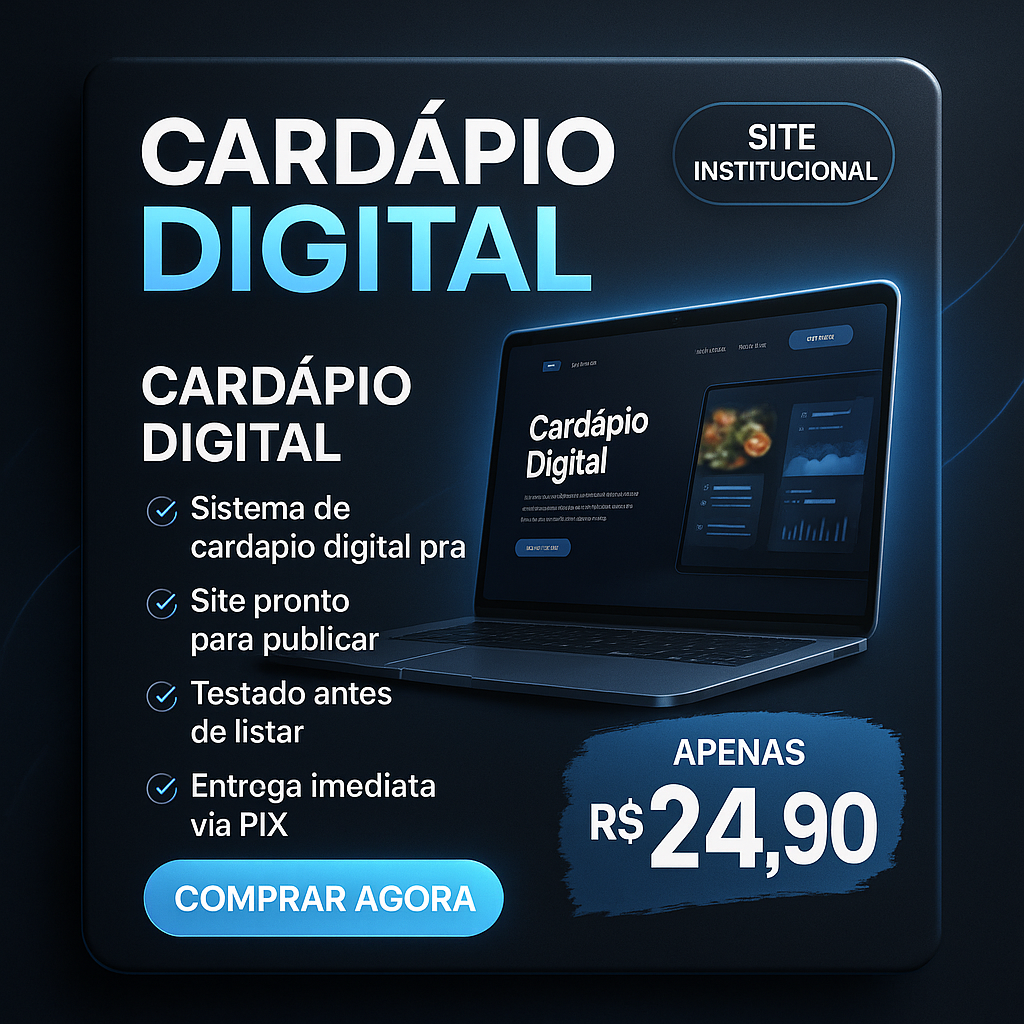 Cardápio Digital
